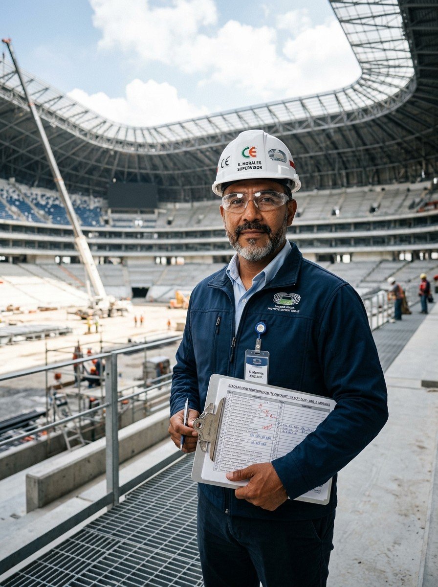 Arq. Enrique Velasco Olvera — Control de Calidad SINPRO