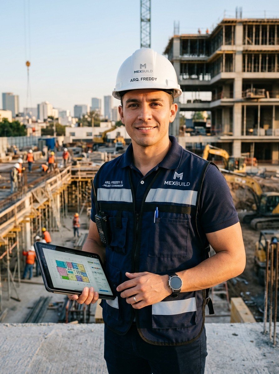Arq. Freddy Ramón Jiménez — Coordinación de Obra SINPRO