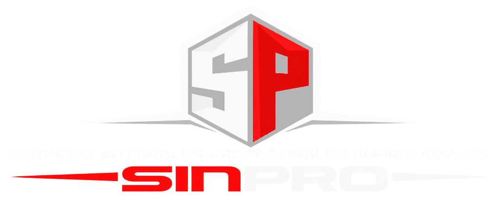 SINPRO — Logo Blanco